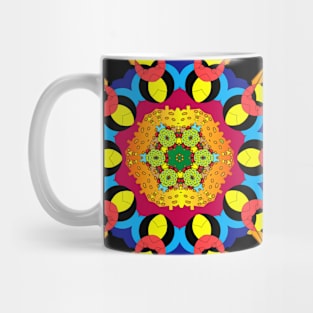 trendy Gaming Mandala art Classical and symmetrical repeated pattern Mug